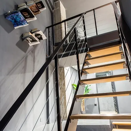Trendy Industrial Next To Museum Of Acropolis Apartment Athens