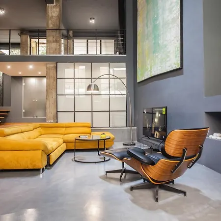 Apartment Trendy Industrial Next To Museum Of Acropolis Athens