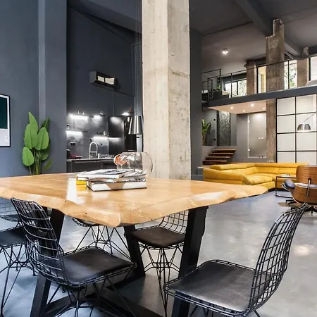 Apartment Trendy Industrial Next To Museum Of Acropolis