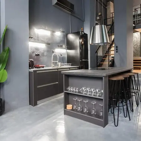 Apartment Trendy Industrial Next To Museum Of Acropolis *