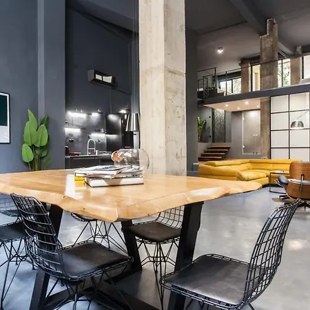 Apartment Trendy Industrial Next To Museum Of Acropolis Athens